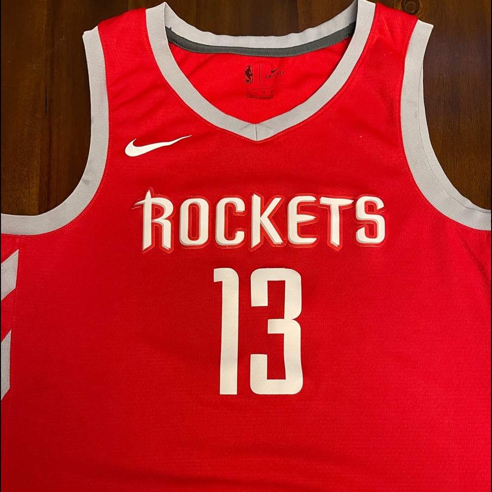 Rockets Harden Nike Jersey